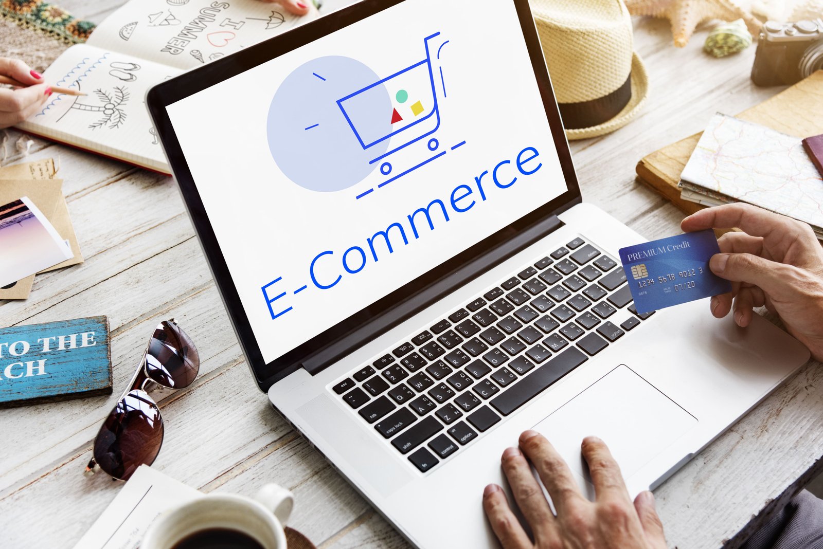 Online payment process on eCommerce website